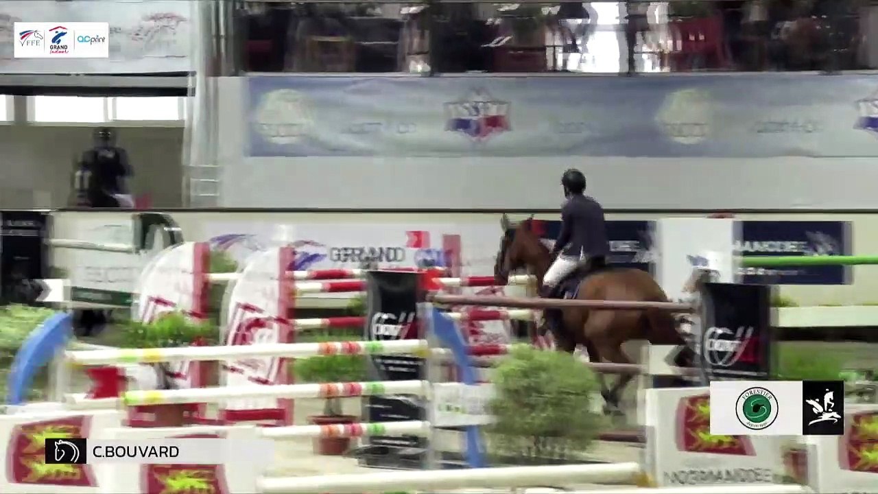 GN2019 | SO_12_SaintLo | Pro Elite G.P. (1,50 m) Grand Indor | Cyril BOUVARD | VICTORIA D'ARGENT