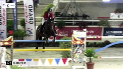 GN2019 | SO_12_SaintLo | Pro Elite G.P. (1,50 m) Grand Indor | Sancie LATECOERE | URANE DU BUSSON