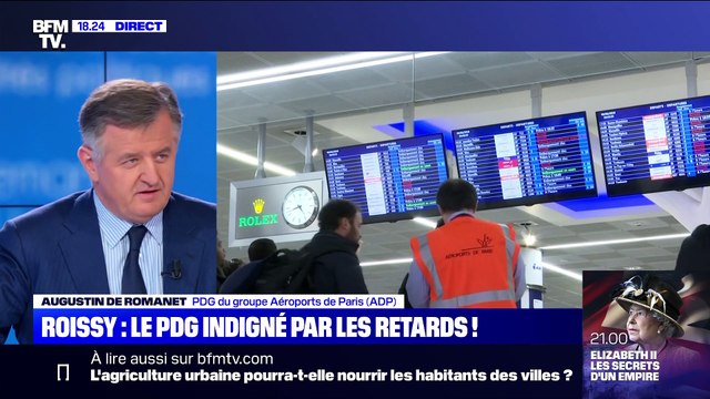 Aéroports de Paris: le PDG indigné par les retards ! - 11/11