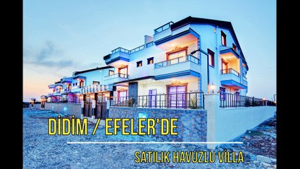 Didimde Satılık Sıfır Yapılı Lüks Villa