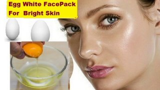 Egg White Face Pack For Bright Skin - egg Face pack for skin bright, skin care
