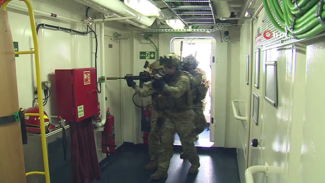 Sat komandoları indikleri gemideki terör unsurlarını temizledi... 'Doğu Akdeniz-2019 Davet Tatbikatı'nın ilk günü tamamlandı