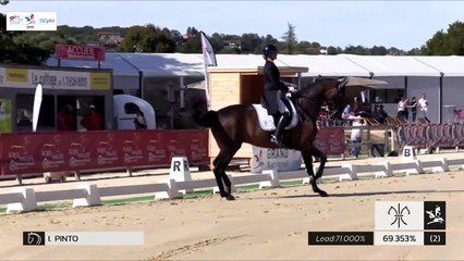 GN2019 | DR_06_Cluny | Pro Elite Grand Prix - Grand National | Isabelle PINTO | HOT CHOCOLAT VD KWAPLAS*DE LA GESSE