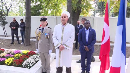 Birinci Dünya Savaşı'nın Müslüman ve Hristiyan Fransız askerleri anıldı - İSTANBUL