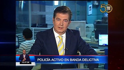 Policía aprehendido por vinculación a banda delictiva estaba asignado en Guayaquil