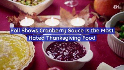 Cranberry Sauce Isn't Popular