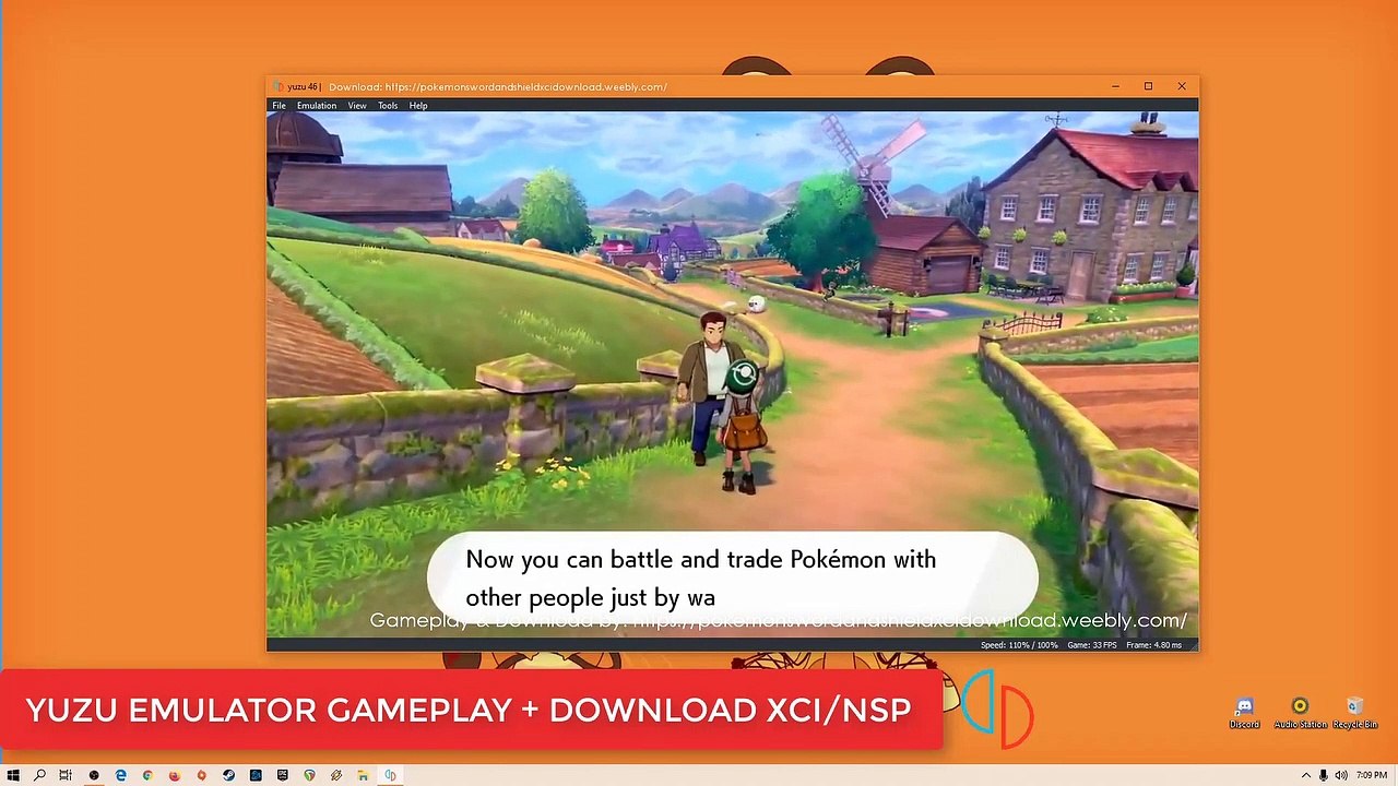 Working Pokémon Shield Gameplay + Download Link