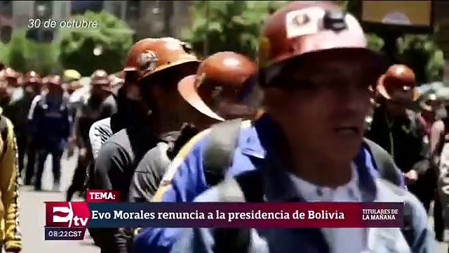 Tras su renuncia, no saben dónde está Evo Morales