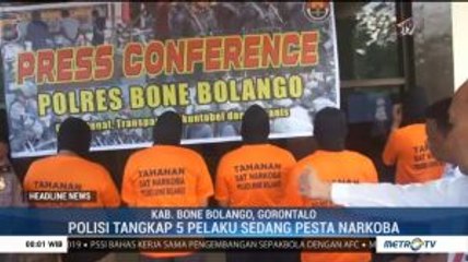 3 ASN di Bone Bolango Diciduk Polisi saat Pesta Narkoba