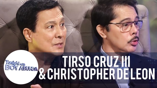 Tirso and Christopher reveal the reason why their movie with Nora Aunor got postponed | TWBA