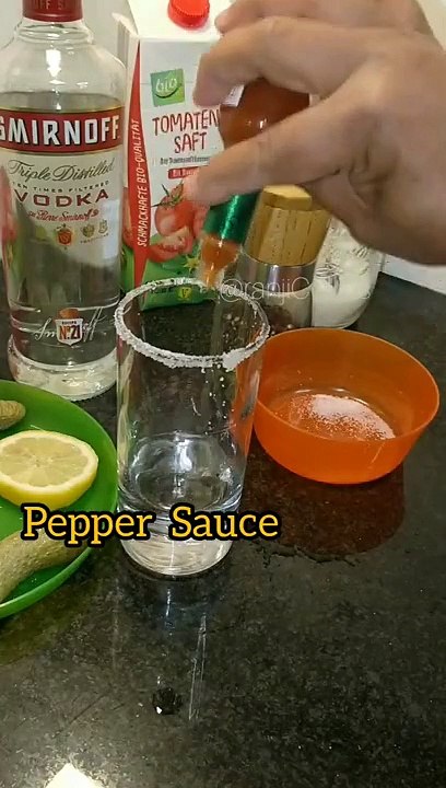 How to make homemade Bloody Mary Cocktail in india
