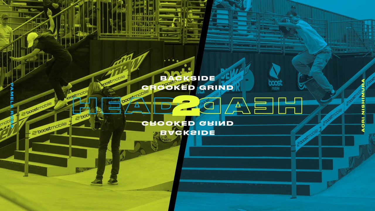 Head 2 Head: Pamela Rosa VS Aori Nishimura Crooked Grind