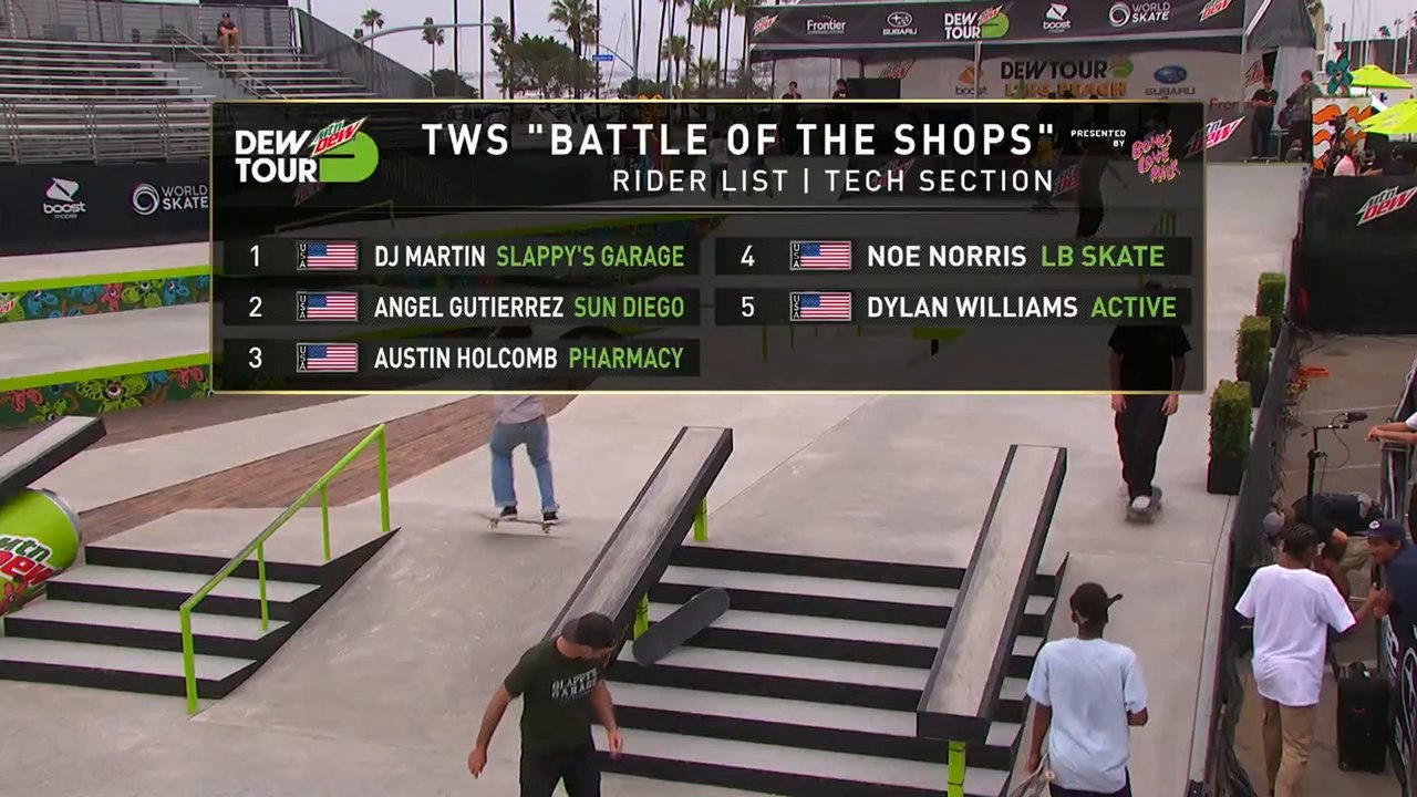 Bones Love Milk Shop Challenge Presented by TransWorld SKATEboarding Live Webcast | 2019 Dew Tour