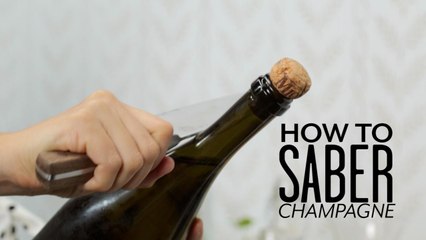 How To Saber Champagne