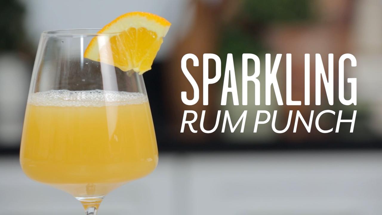 Sparkling Rum Punch