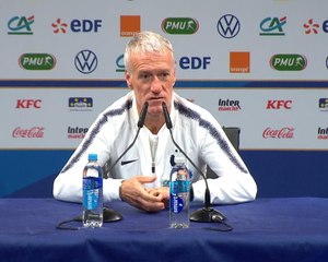 Bleus - Deschamps : "Ma détermination et mon envie sont toujours au maximum"