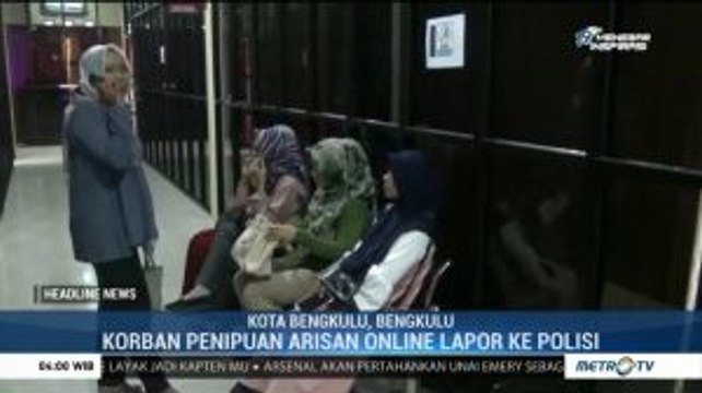 Puluhan Warga Bengkulu Jadi Korban Penipuan Arisan Bodong