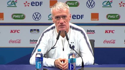 下载视频: Deschamps keeps France recall open for in-form Martial