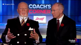 Don Cherry out at Hockey Night in Canada after controversial poppy comments