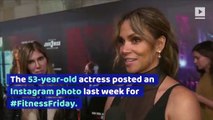 Halle Berry Shows Off Six-Pack Abs