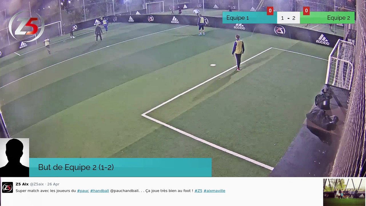 But de Equipe 2 (1-2)