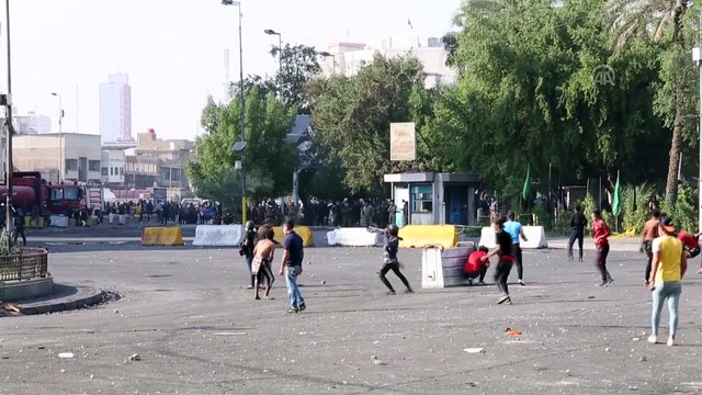 Irak'ta hükümet karşıtı gösteriler - BAĞDAT