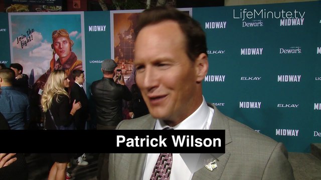 Midway Stars Patrick Wilson, Nick Jonas, Woody Harrelson and Mandy Moore Pay Homage to our Veterans