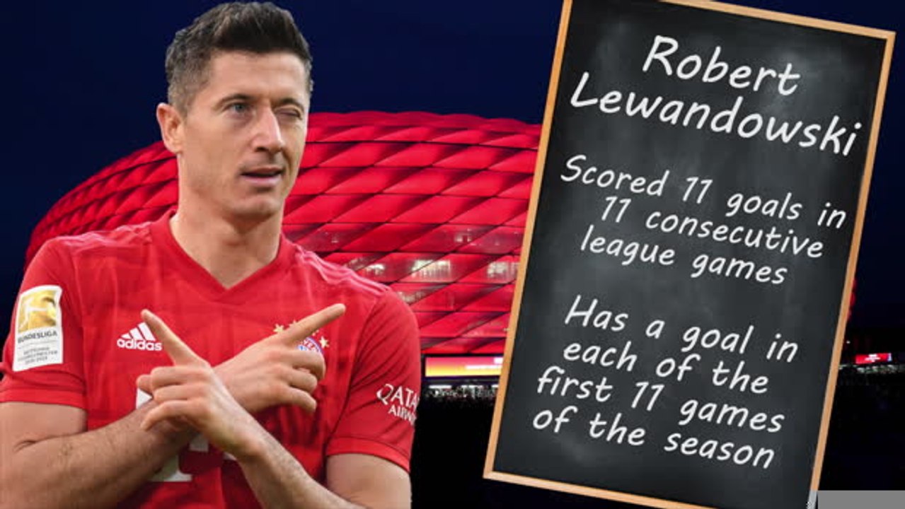 Lewandowski leads race for Golden Boot with blistering start to the season