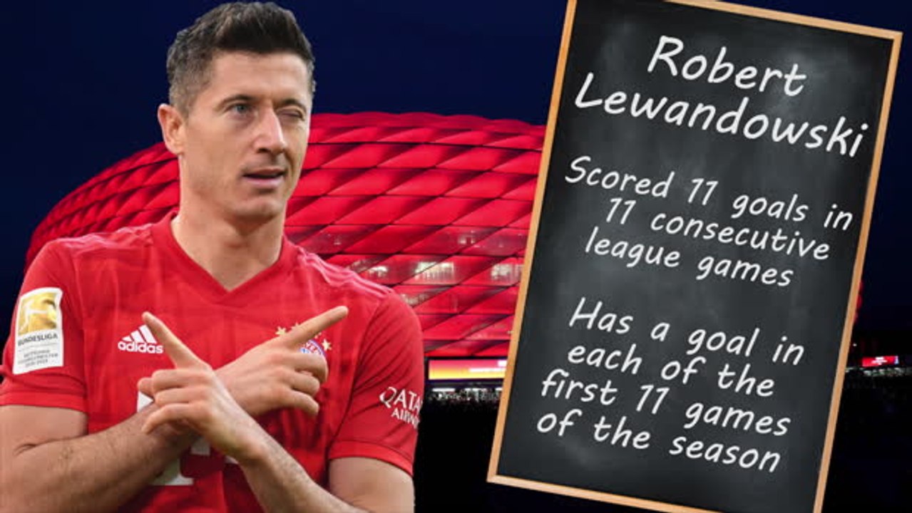 Lewandowski leads race for Golden Boot with blistering start to the season