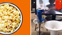 【危険行為】空き缶ポップコーンが爆発 有名ユーチューバーの料理動画を真似した少女死亡 - トモニュース