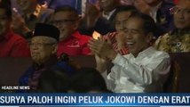 Surya Paloh Ingin Peluk Jokowi dengan Erat