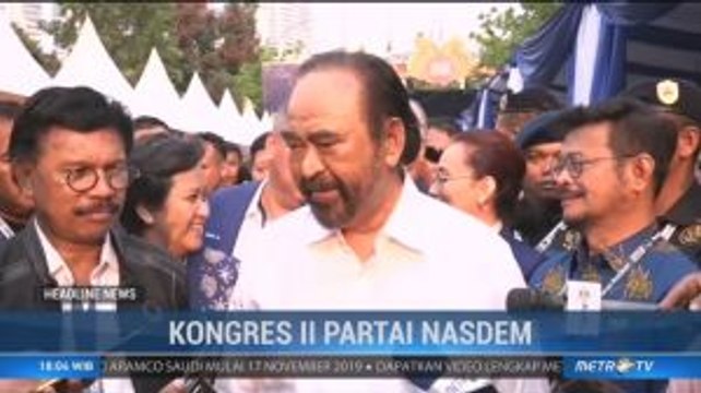 Surya Paloh Apresiasi Dukungan 34 DPW Partai NasDem