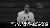 Pidato Presiden Joko Widodo di HUT ke-8 Partai NasDem