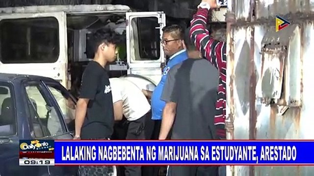 Lalaking nagbebenta ng marijuana sa estudyante, arestado