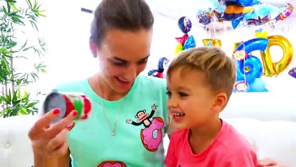 Vlad and Nikita play with Toy Cars - Collection video for kids