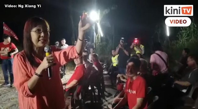 Teresa Kok ambil peluang kempen promosi minyak kelapa sawit di Tanjung Piai