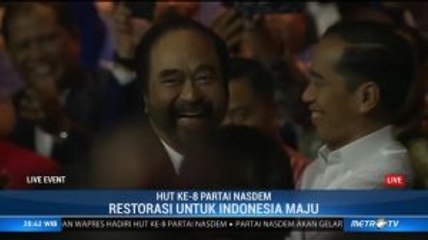 Cemburu dengan Presiden PKS, Jokowi Peluk Erat Surya Paloh