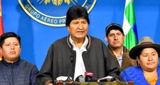 ABD destekli ordu tarafından istifa ettirilen Evo Morales, 