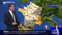 La pluie et le vent viennent se mêler au froid ce mardi