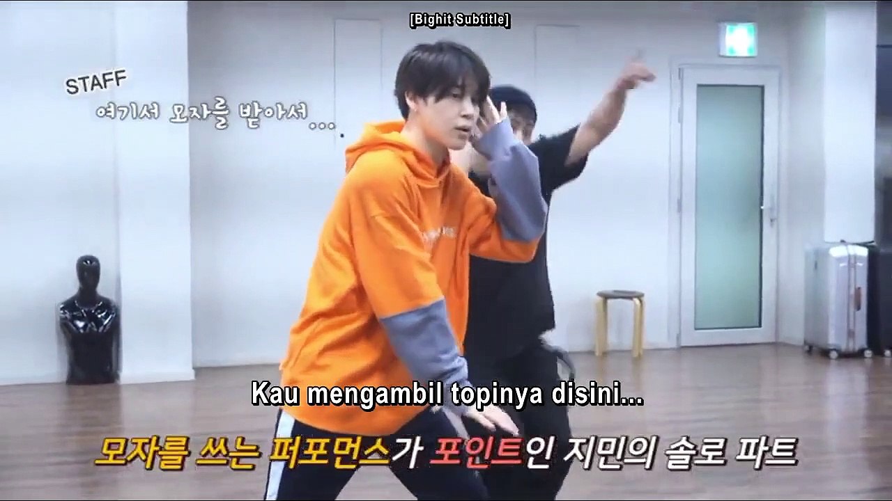 INDO SUB (BTS MEMORIES 2018) PRACTICE AND RUN THROUGH MAKING FILM