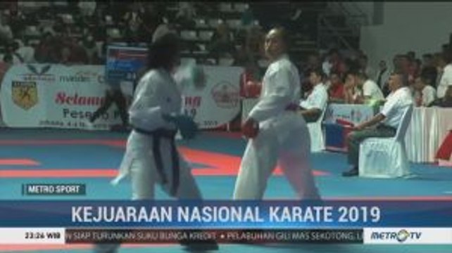 DKI Jakarta Jadi Juara Umum Kejurnas Karate Pra-PON 2019