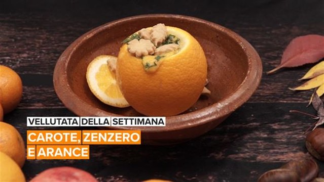Vellutata della settimana: carote, zenzero e arance