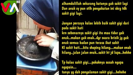 cara mengobati sakit gigi dengan pengobatan tradisional..