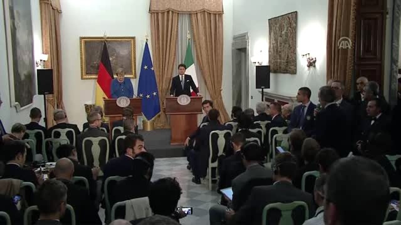 Conte-Merkel görüşmesi