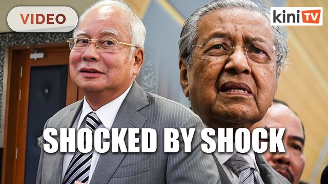 Dr Mahathir: I'm shocked that Najib is shocked