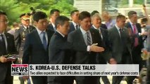 Security meetings lined up for S. Korea, U.S. to discuss OPCON, GSOMIA, defense costs
