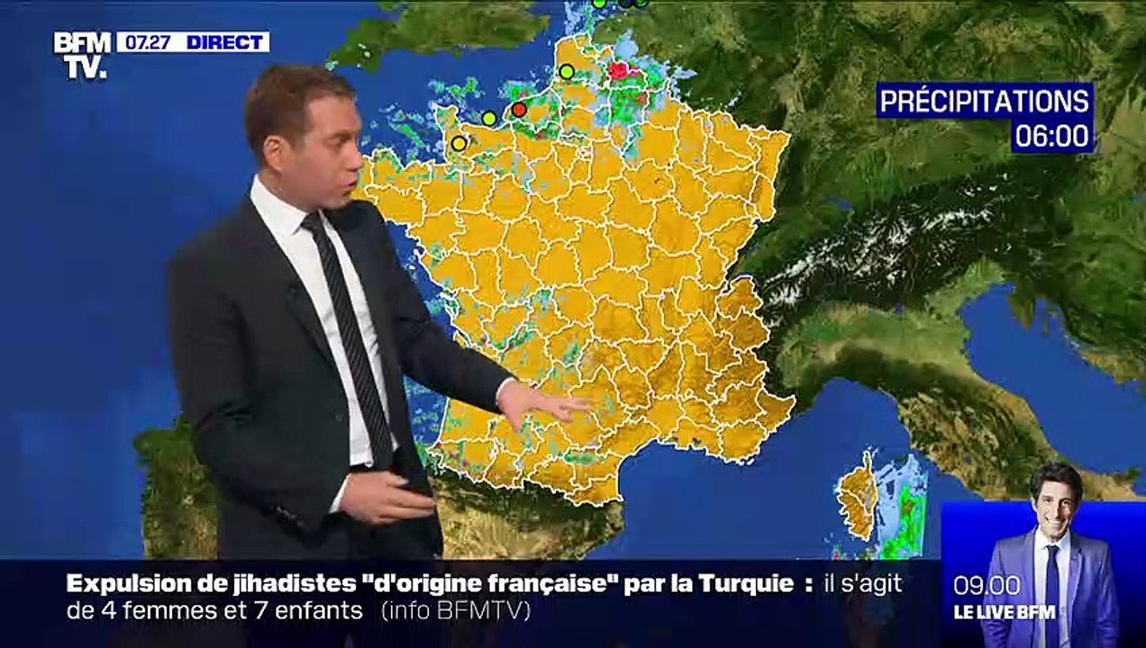 La météo pour ce mardi 12 novembre 2019