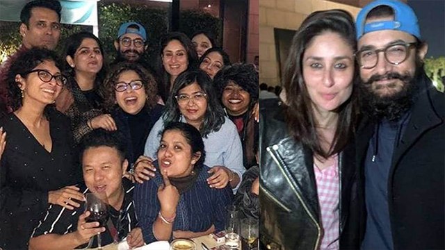 Kareena Kapoor Khan & Aamir Khan enjoy party with Laal Singh Chaddha team; Check out | FilmiBeat
