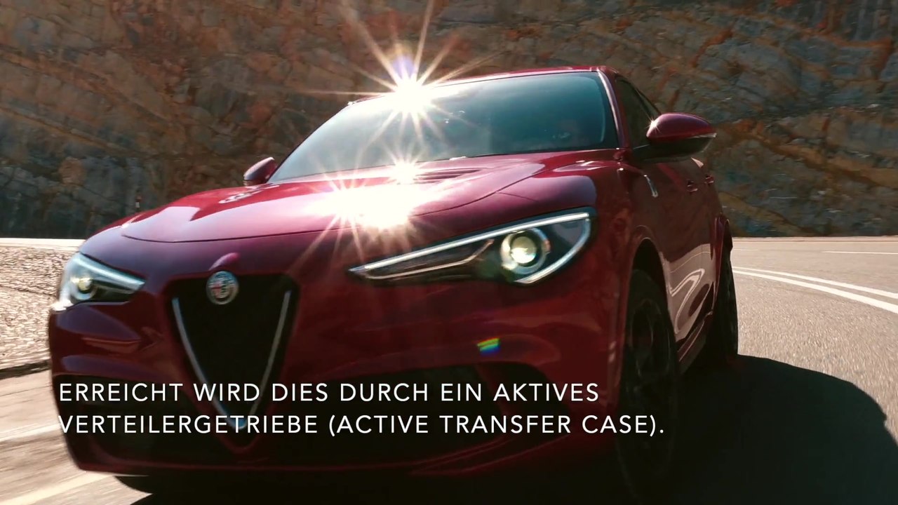 Nicht nur offroad - Alfa Romeo nutzt 4x4-Technologie für ultimativen Fahrspaß auf der Straße