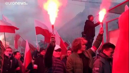 La ultraderecha saca músculo en Varsovia